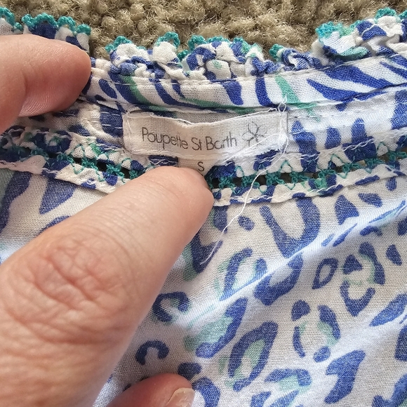 Poupette St. Barth Small V Neck Estelle Mini Dress - Picture 10 of 11